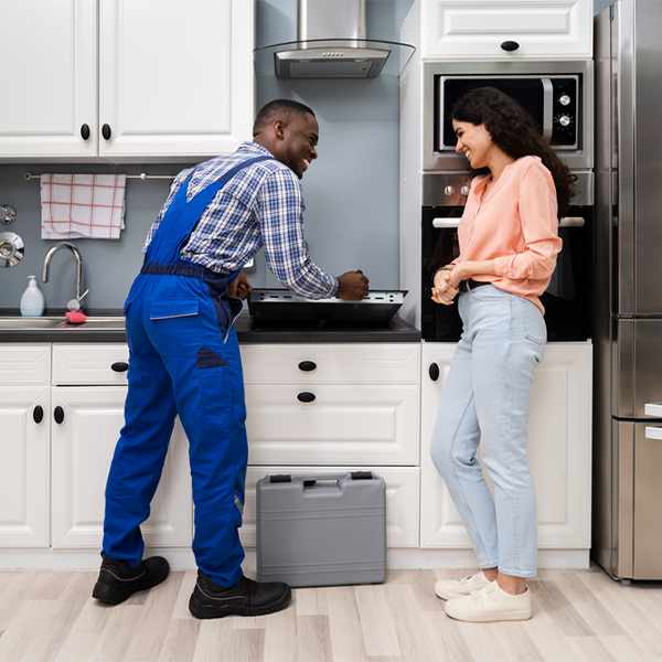 what kind of warranty do you offer on your cooktop repair services in Oxford Maine